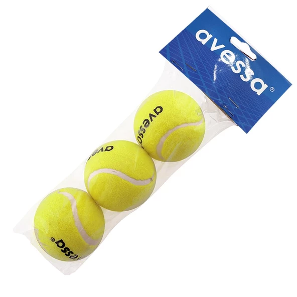 Avessa Tenis Topu 3 Adet Sarı TT-100 ürün görseli 1