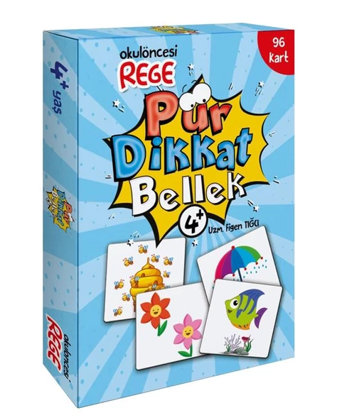 Pür Dikkat Bellek Kartları Rege ürün görseli 1
