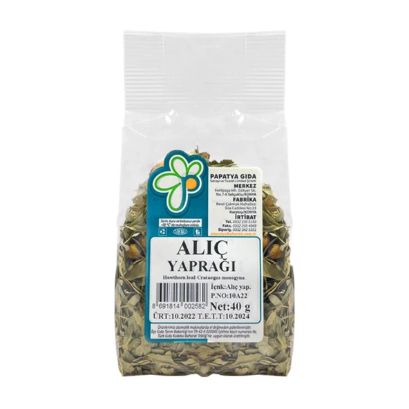 Papatya Gıda Alıç Yaprağı 40 g e ürün görseli 1