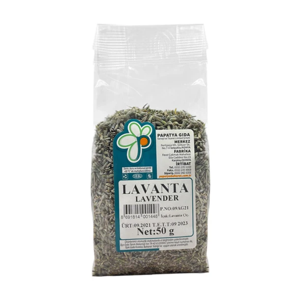 Papatya Gıda Lavanta 50 g e ürün görseli 1