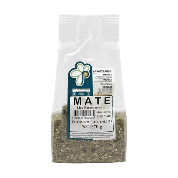 Papatya Gıda Mate 70 g e ürün görseli 1