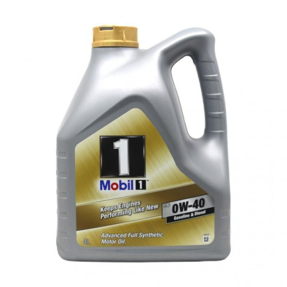 Mobil 1 Fs 0W-40 4 Litre Tam Sentetik Motor Yağı ürün görseli 1