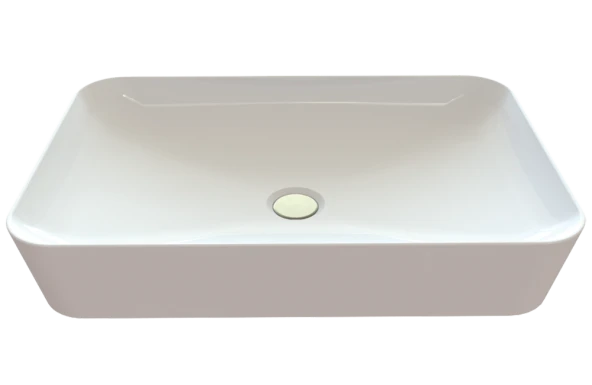 Creavit UL060 60 Cm Ultra Lavabo Dikdörtgen Çanak Tipi Beyaz ürün görseli 1