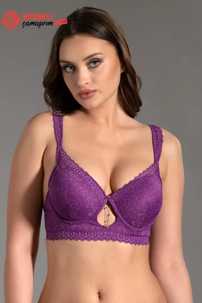 New Bra 3014 Destekli Dantelli Sütyen ürün görseli 1