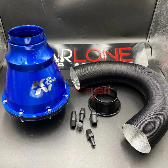 K&N Kn Performans Artırıcı Apollo Tip Açık Hava Filtresi 6.5cm Mavi Renk-Yüksek Performans ürün görseli 1