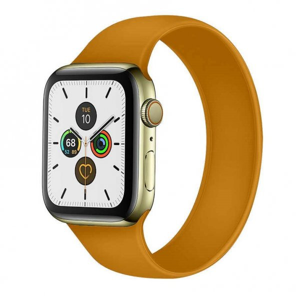 Apple Watch 42mm Suya Dayanaklı Tek Parça Medium Kordon - Resim 12