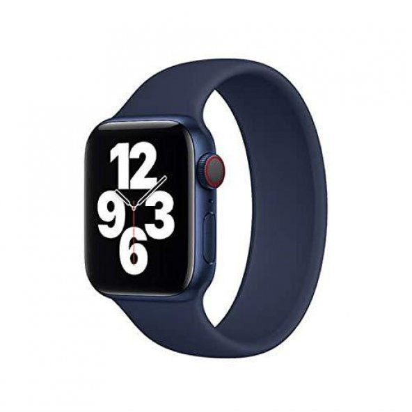 Apple Watch 38mm KRD-31 Solo Loop Medium Kordon - Resim 6