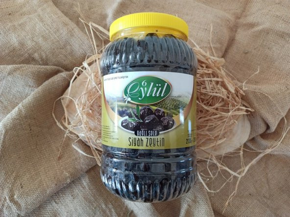 Yağlı Siyah Sele Zeytin-2000gr-3xs(381-410) ürün görseli 1