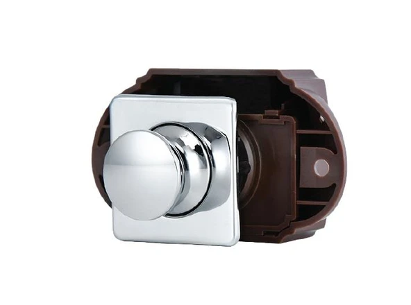 Saray Kare Basmalı Dolap Kulbu 28mm ürün görseli 1