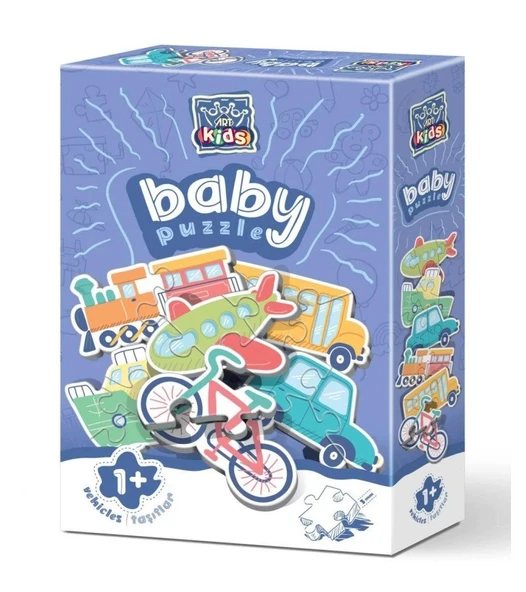 Bebek Eğitici Puzzle Taşıtlar ürün görseli 1
