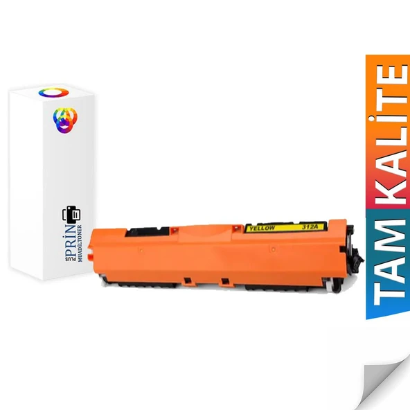 HP CE312 Hp topshot Laserjet Pro M275 MUADIL Toner Hp 126A Sarı Renk ürün görseli 1
