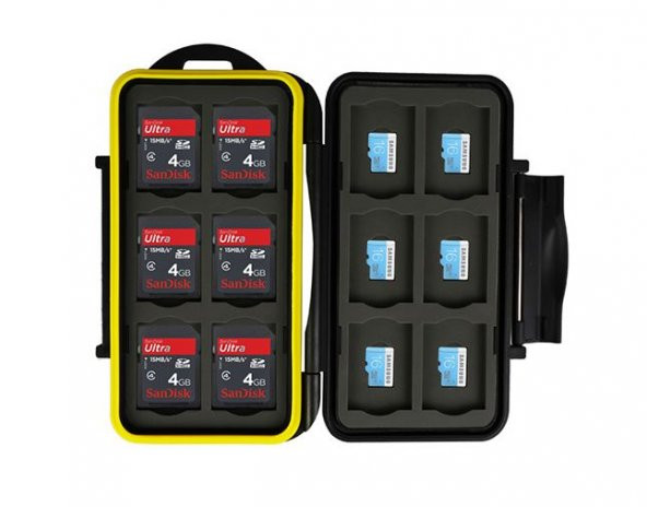 JJC MC-SDMSD24 SD Ve Micro SD Hafıza Kartları İçin Muhafaza Kabı ürün görseli 1