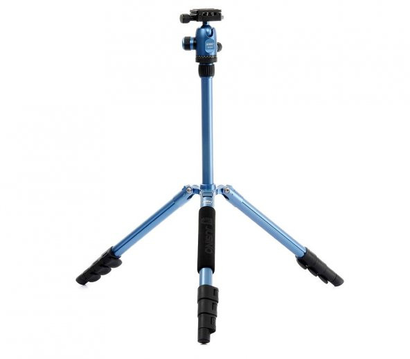 JUSINO X-423S Tripod + BS-08Q Tripod Kafası Mavi ürün görseli 1