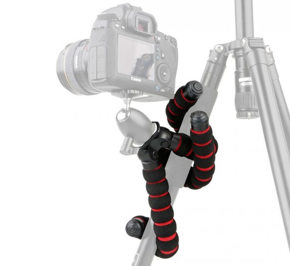 Esnek Tripod, Octopus Tripod, Ahtapot Tripod 25cm - Resim 6