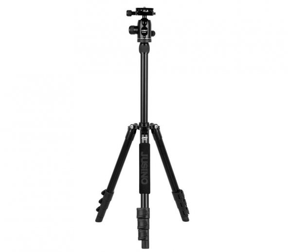 JUSINO X-423S Tripod + BS-08Q Tripod Kafası Siyah ürün görseli 1