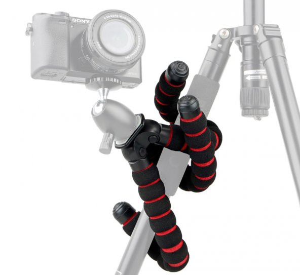 Esnek Tripod, Octopus Tripod, Ahtapot Tripod 25cm - Resim 7