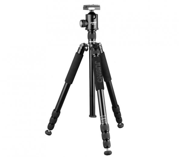 JUSINO TK-284 Profesyonel Tripod + BT-02 Tripod Kafası ürün görseli 1