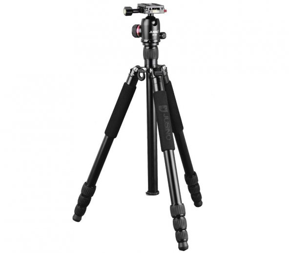 JUSINO TK-254 Profesyonel Tripod + BT-02 Tripod Kafası ürün görseli 1
