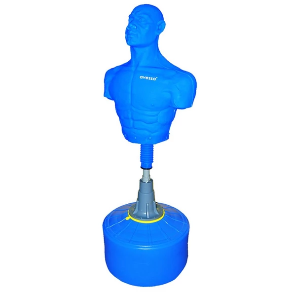 Avessa 180 cm Silikon Adam Şekilli Boks Standı Mavi MB53024 ürün görseli 1