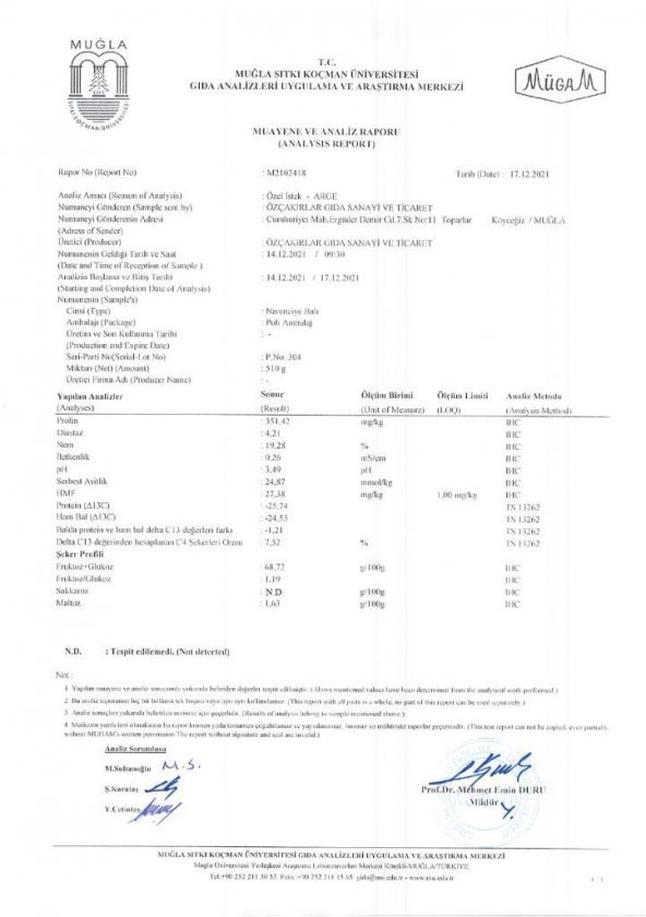 Kb Köyceğiz Balı Narenciye Balı 850 G Cam Kavanoz - Resim 6