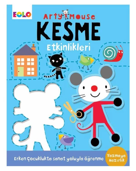 3-6 Yaş Arty Mouse Kesme Etkinlikleri Eolo Yayınları ürün görseli 1