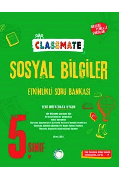 OKYANUS 5.SINIF CLASSMATE SOSYAL BİLGİLER ETKİNLİKLİ SORU BANKASI ürün görseli 1