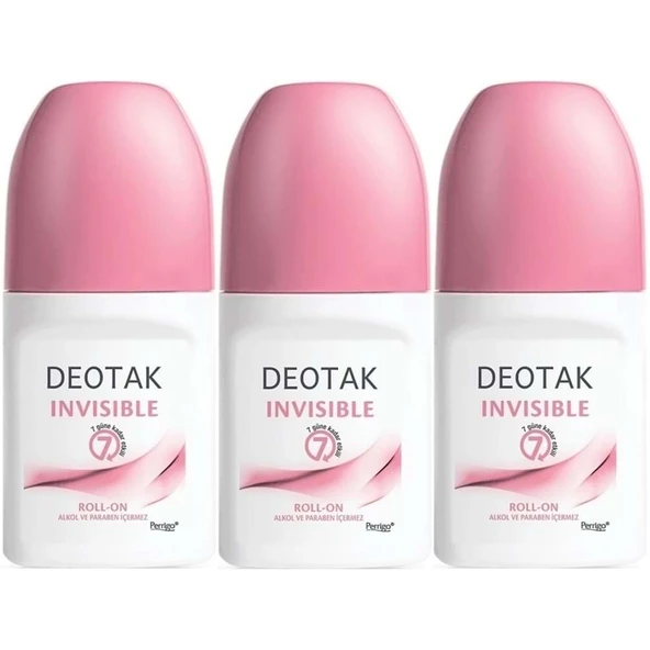 Deotak Roll-On 35ML Invısıble (Women/Kadın) (3 Lü Set) ürün görseli 1