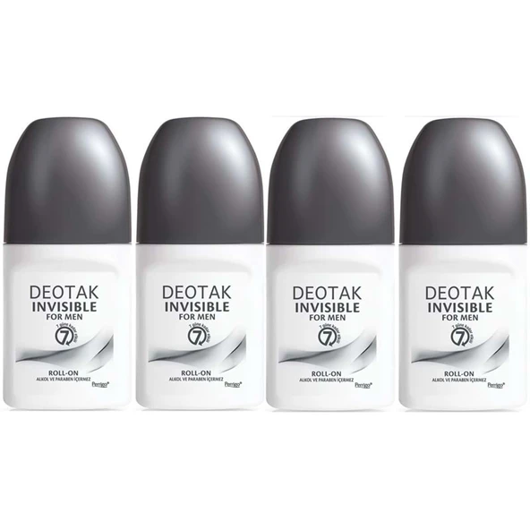 Deotak Roll-On 35ML Invısıble (Formen/Erkek) (4 Lü Set) ürün görseli 1