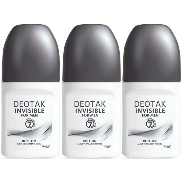 Deotak Roll-On 35ML Invısıble (Formen/Erkek) (3 Lü Set) ürün görseli 1