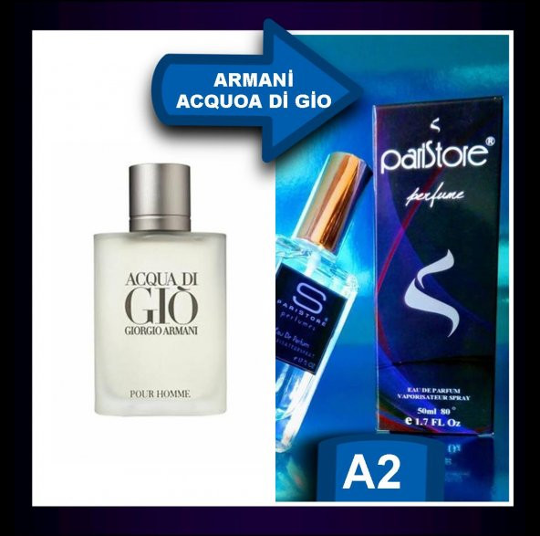 Paristore Parfüm(Armani Aqua gio) Erkek - Resim 2