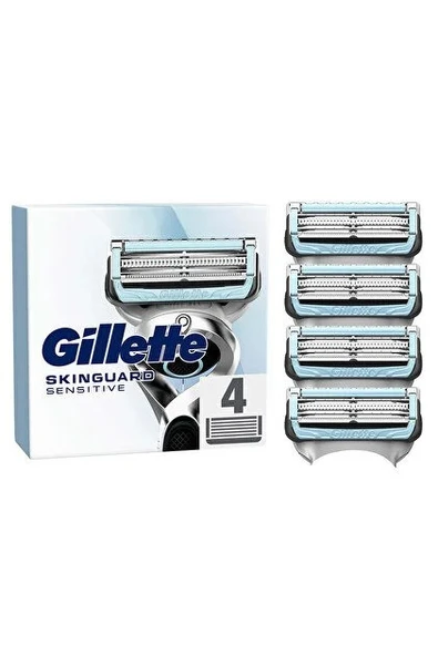 Gillette Skinguard Yedek Tıraş Bıçağı 4'Lü ürün görseli 1