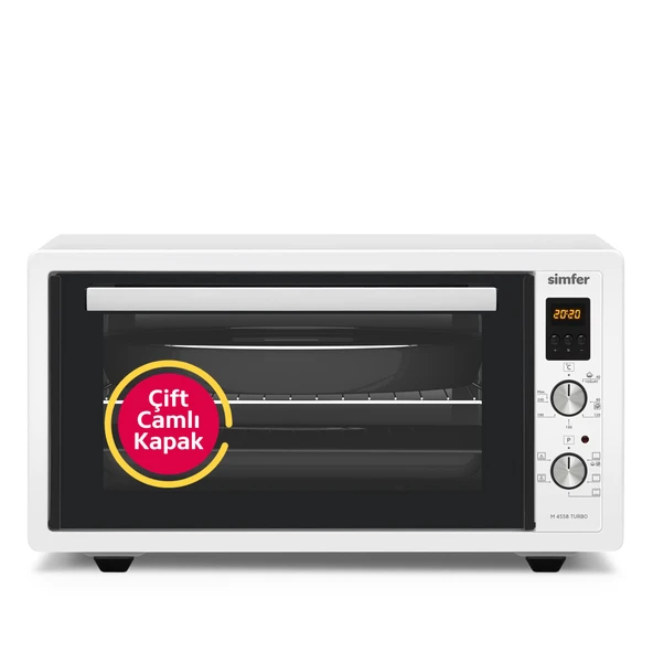 Simfer 4558 Dijital 45 lt Beyaz Midi Fırın ürün görseli 1