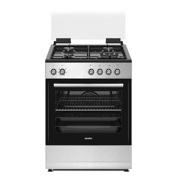 Simfer 1261 İnox 3G+1 Wok Multi Turbo Fırın ürün görseli 1