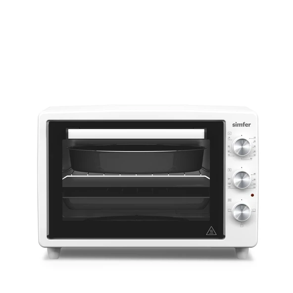 3420 Beyaz 34 LT Statik Mini/Midi Fırın - 4 Fonksiyon, Programlanabilir Pişirme & Isı Kontrol Sistem ürün görseli 1