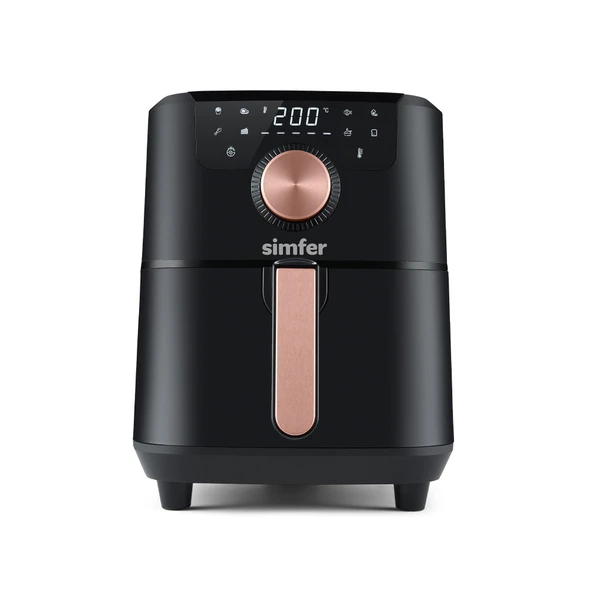 Simfer SK-6702 Air Fry Smart Siyah 5L Dijital ürün görseli 1