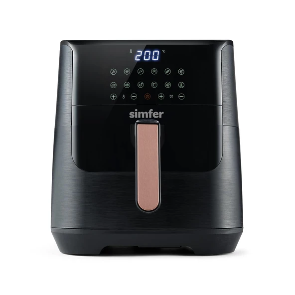 Simfer SK-6704 Air Fry Smart Siyah 8L Dijital ürün görseli 1