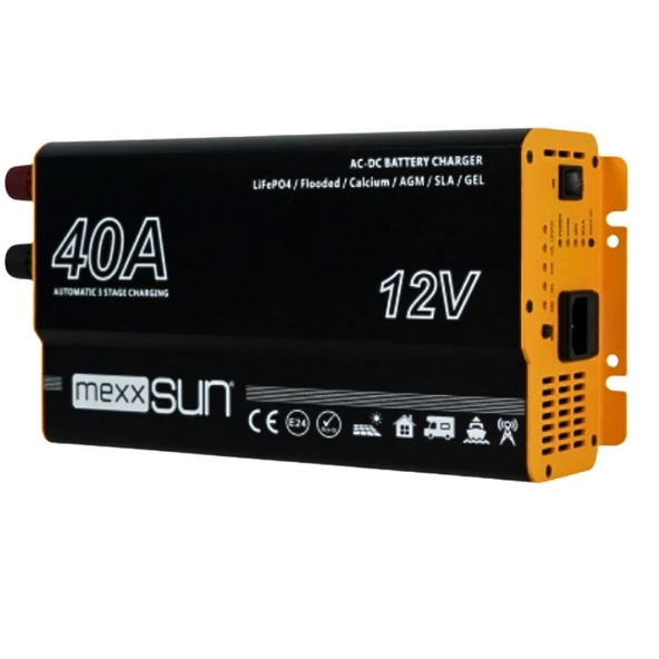 Mexxsun AC-DC 12 Volt 40 Amper Akü Şarj Cihazı 12V-40A ürün görseli 1