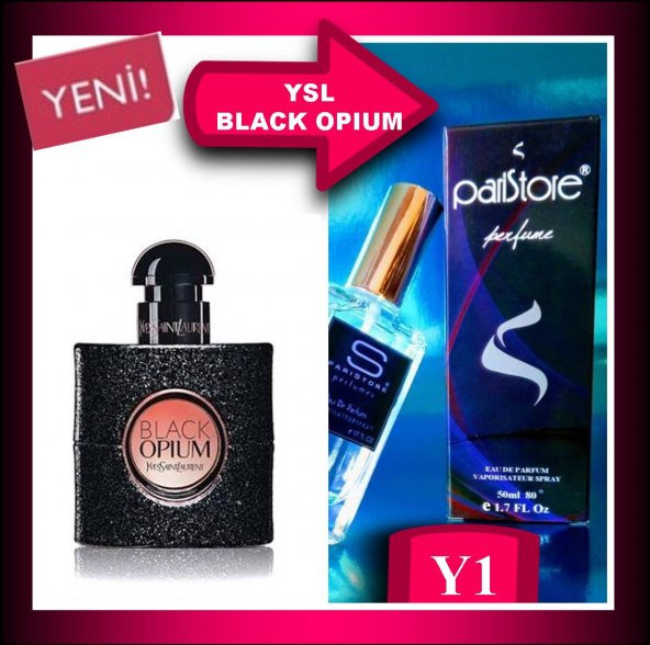 Paristore Parfüm (ysl Black Opium) Kadın - Resim 2