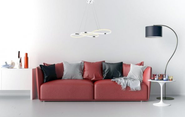 Eray Aydınlatma 1013-KR Krom  Led Avize - Resim 2