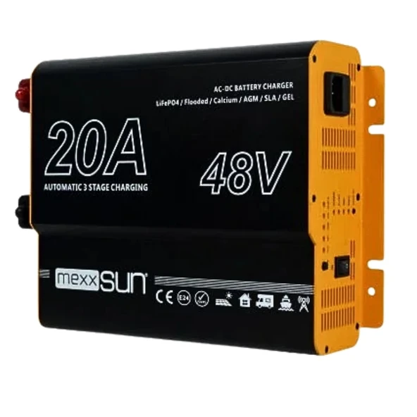 Mexxsun AC-DC Akü Şarj Cihazı 48 Volt 20 Amper ürün görseli 1