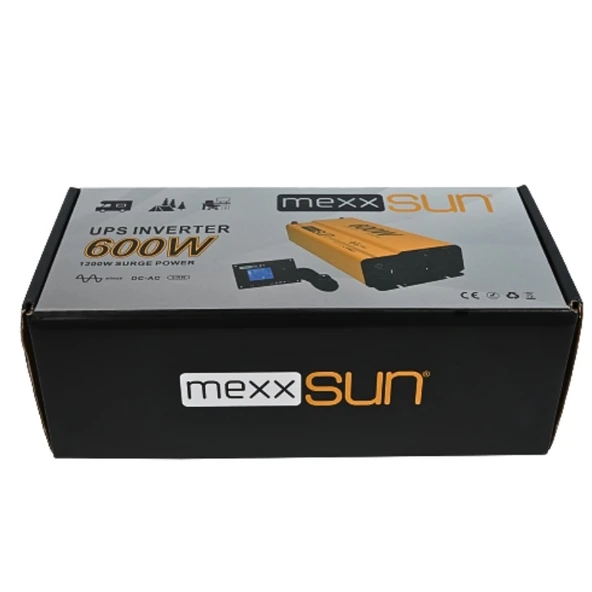 Mexxsun Tam Sinüs UPS (Remote Ekran) 12V 600W - Resim 5