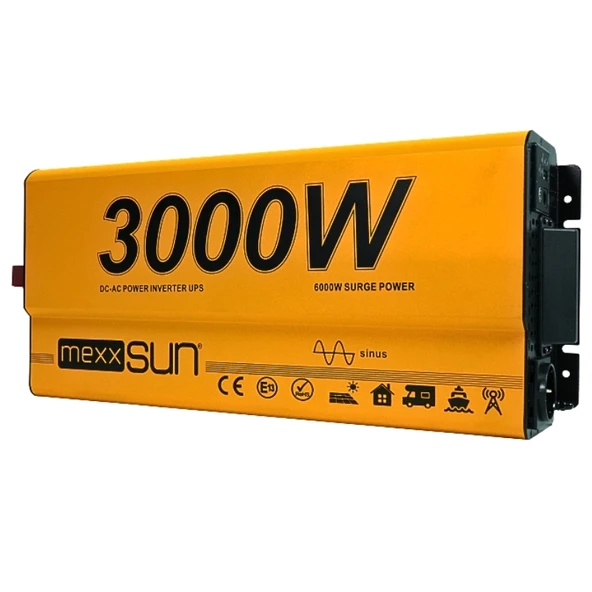 Mexxsun Tam Sinüs UPS (Remote Ekran) 12V 3000W - Resim 2