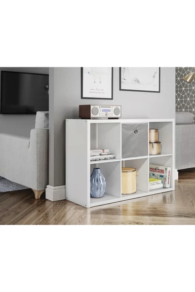 3 Adet Raf Organizer Gri - Resim 2