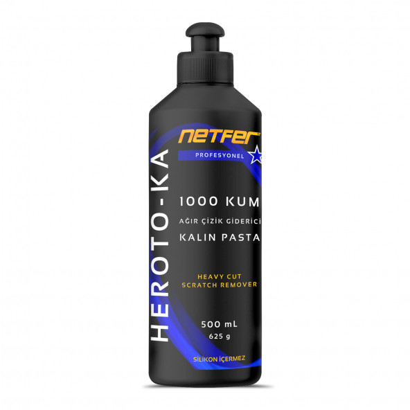 Netfer 2'li Orta Kalın Pasta Set - 2x500 mL - Resim 3