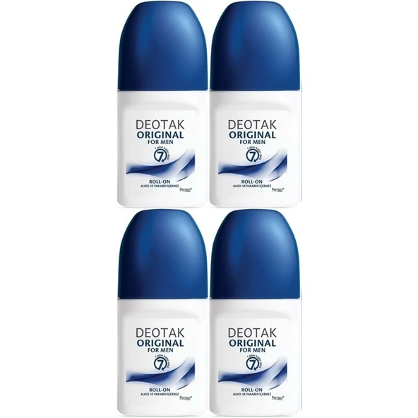 Deotak Roll-On 35ML Original (Formen/Erkek) (4 Lü Set) ürün görseli 1