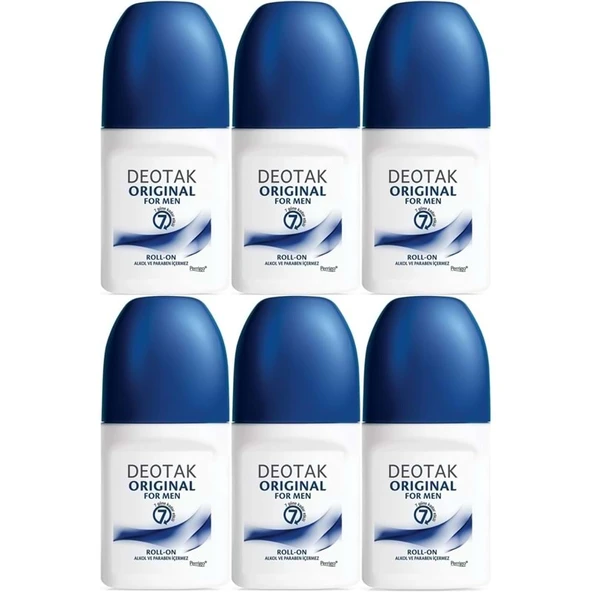 Deotak Roll-On 35ML Original (Formen/Erkek) (6 Lı Set) ürün görseli 1