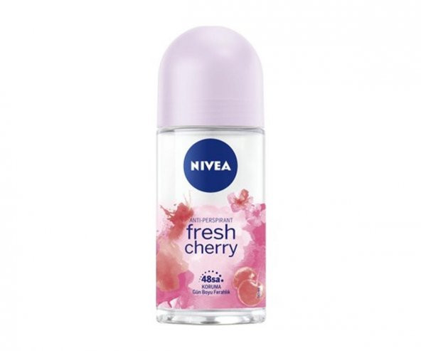 Nıvea Fresh Cherry Kadın Roll On Deodorant 50 Ml ürün görseli 1