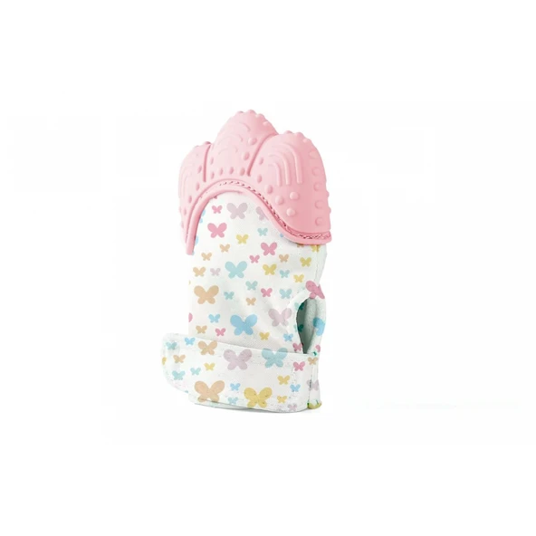 Babyjem Diş Kaşıyıcı Eldiven 526 Pembe ürün görseli 1
