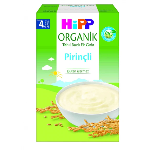 Hipp Organik Pirinçli Tahıl Bazlı Ek Gıda 200 Gr ürün görseli 1