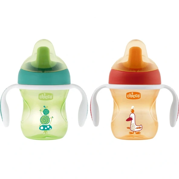 Chicco Yarı Yumuşak Uçlu Alıştırma Bardağı 6 Ay+ Unisex ürün görseli 1
